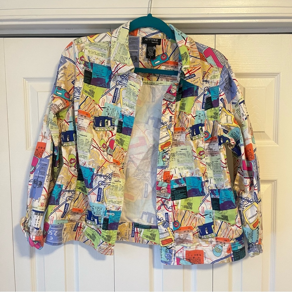 Abstract Blazer